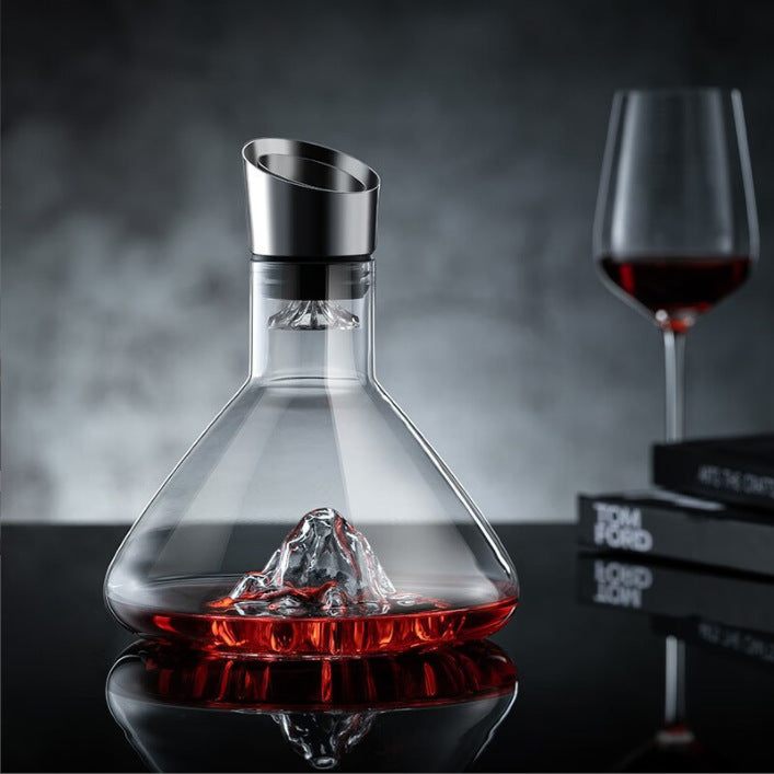 High-Grade Crystal Glass Wine Decanter, Red Wine Fair Mug Household Wine Glass Suit, Wine Filter Wake up Wine Pot