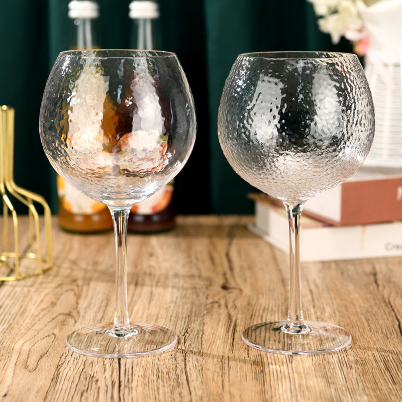 Bokendi Crystal Red Wine Glass, European Household Transparent Glass Goblet, Apple Cup, Large Wine Glass Wine Set