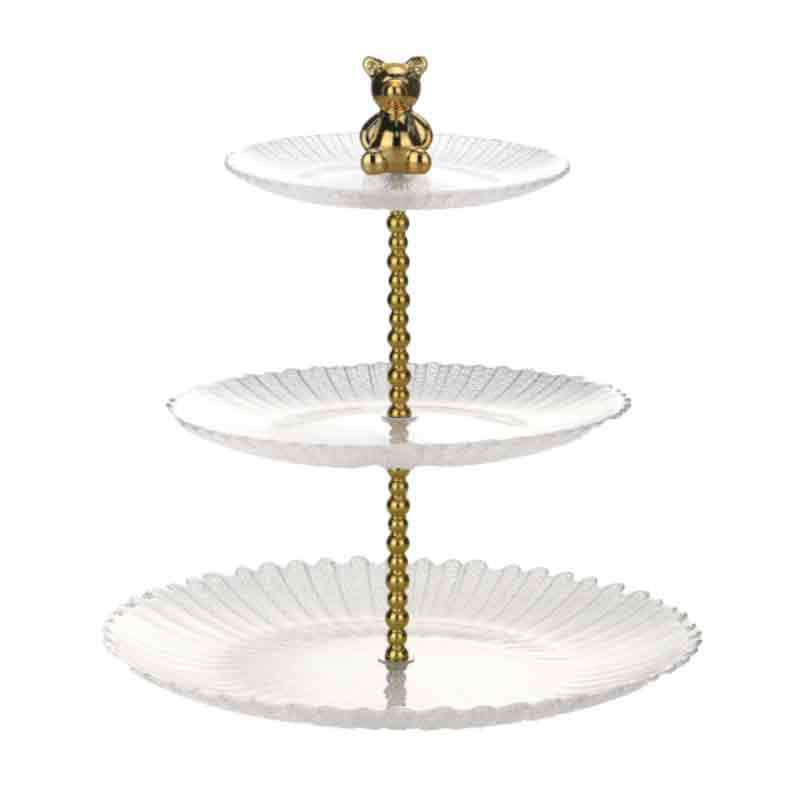 Multi-Layer Fruit Plate Living Room Coffee Table Household Candy Tray, Front Desk Snack Dish, Beauty Salon Dessert Fruit Plate