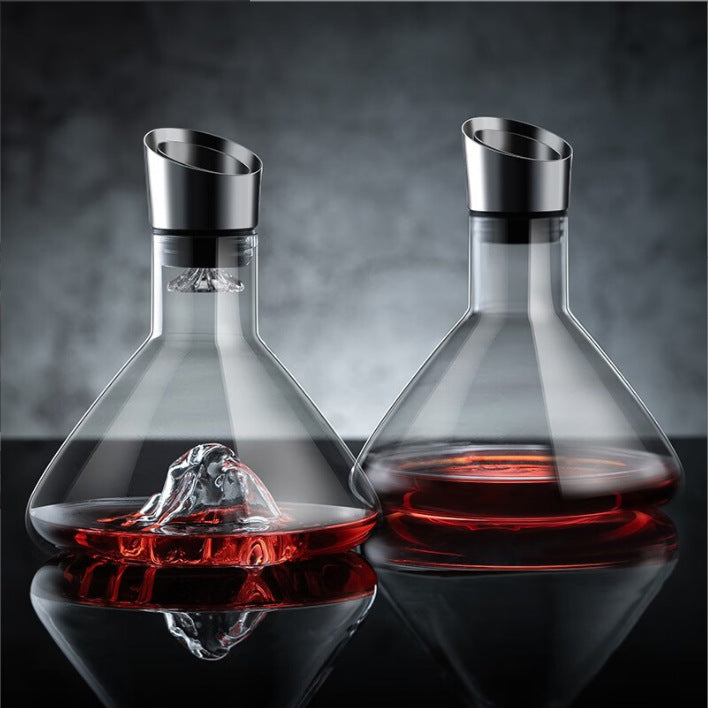 High-Grade Crystal Glass Wine Decanter, Red Wine Fair Mug Household Wine Glass Suit, Wine Filter Wake up Wine Pot