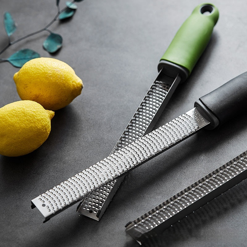 Stainless Steel Grater, Lemon Grater, Grater, Baking Chopped Cheese Cheese Chocolate Planing Machine Chipper Shaving Knife