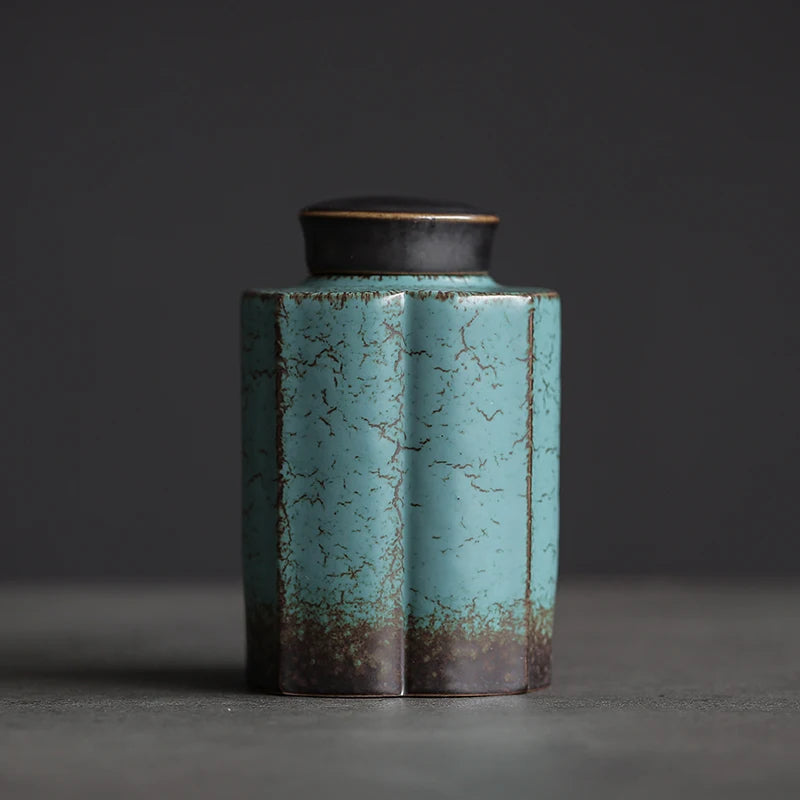 yuntasty Ceramic Tea Cans Loose Tea Canister for Tea