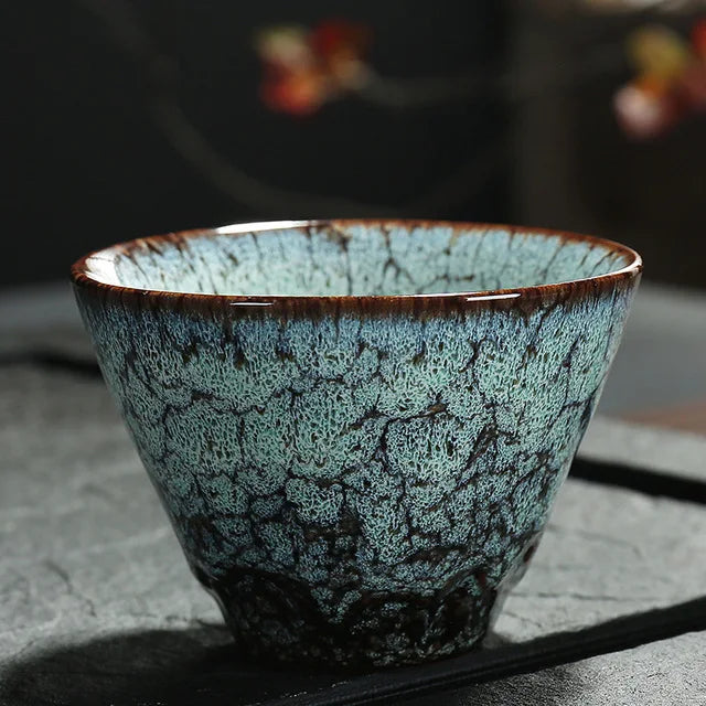 yuntasty Ceramic Teacup Porcelain Cup Home Tea Cup Creative ceramic cup 120ml
