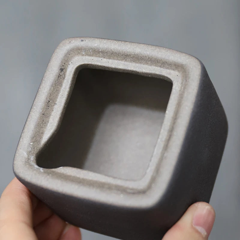yuntasty black crockery ceramic tea caddies porcelain tea canisters storage tea or food