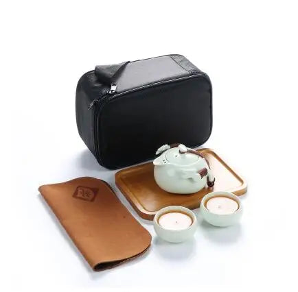 yuntasty ceramic teapot kettle gaiwan tea cup for puer chinese tea pot portable tea set drinkware