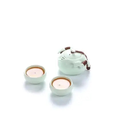 yuntasty ceramic teapot kettle gaiwan tea cup for puer chinese tea pot portable tea set drinkware