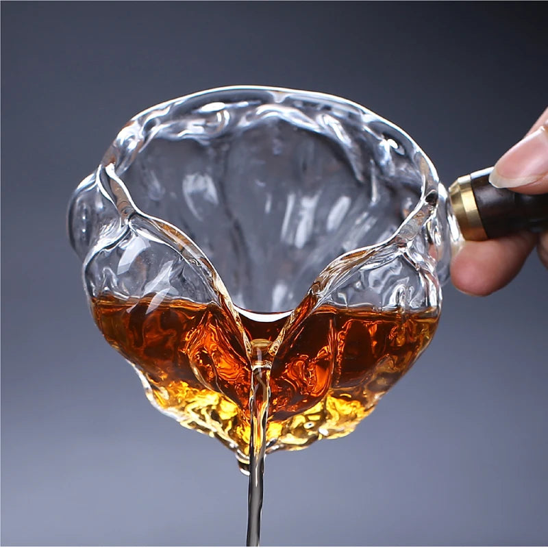 yuntasty glass tea infuser ebony glass tea pitcher chahai tea accessories