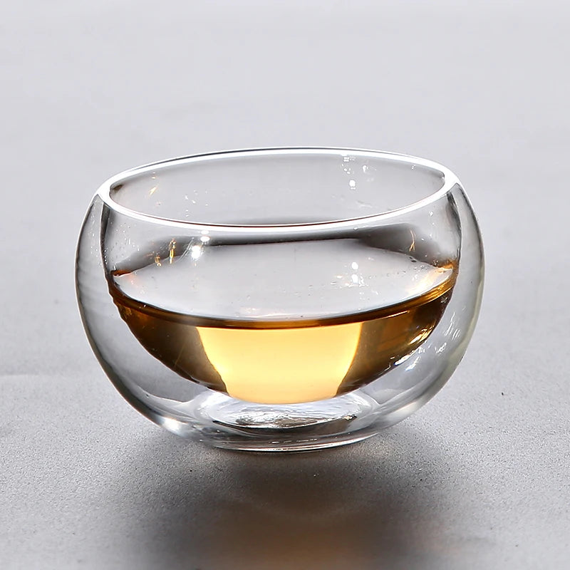 yuntasty heat-resistant glass cups for coffee transparents teacup glass coffee tea cup