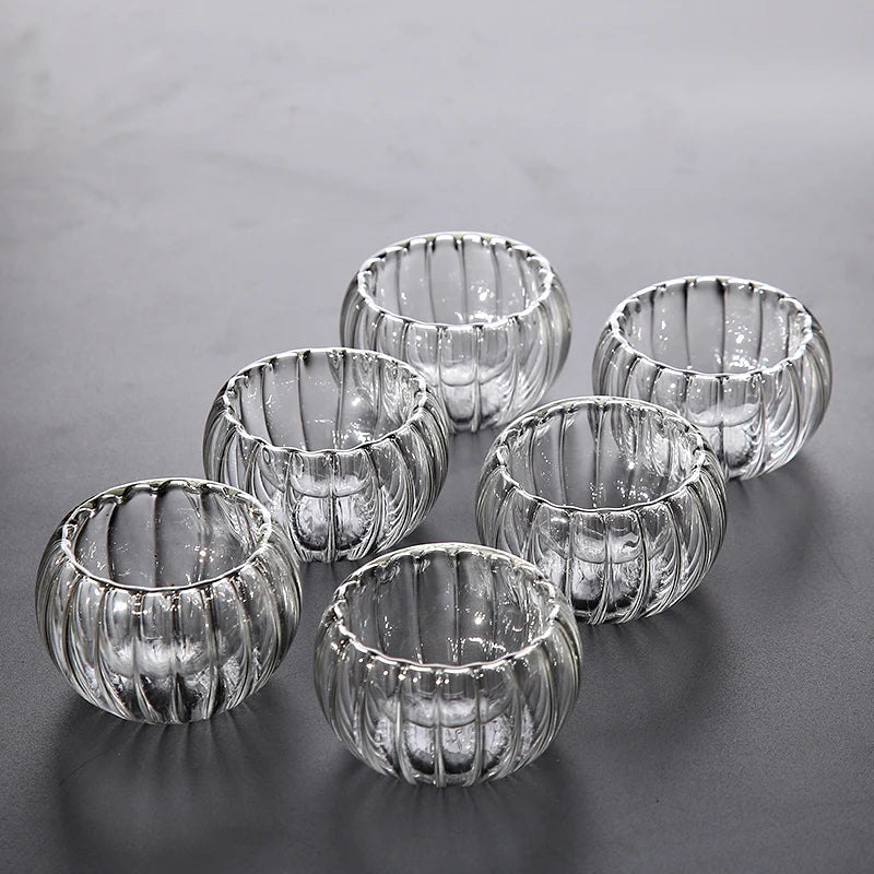 yuntasty heat-resistant glass cups for coffee transparents teacup glass coffee tea cup