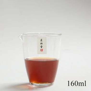 yuntasty heat-resistant glass tea infusers tea pitcher chahai glass tea accessories