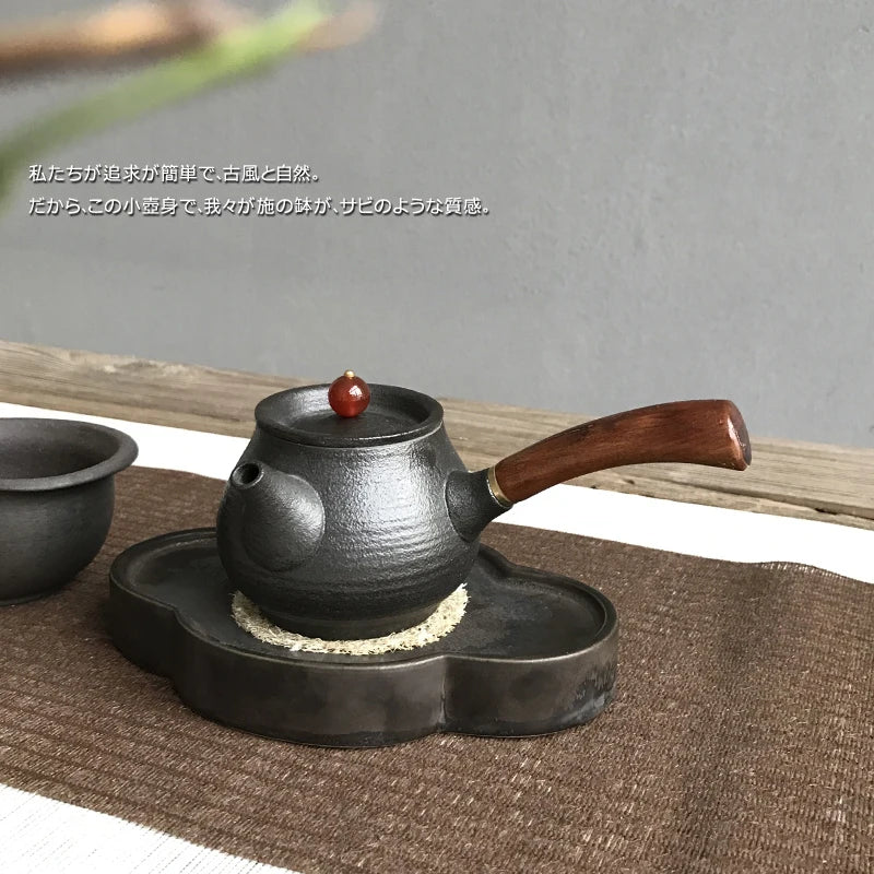 yuntasty japanese ceramic teapot kettle porcelain japanese tea set drinkware