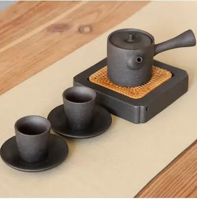 yuntasty japanese handmade ceramic teapot kettle tea cup porcelain japanese tea set drinkware