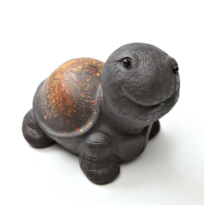 yuntasty yixing purple clay tea pets tortoise cute zisha teapets tea accessories