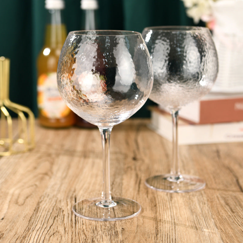 Bokendi Crystal Red Wine Glass, European Household Transparent Glass Goblet, Apple Cup, Large Wine Glass Wine Set