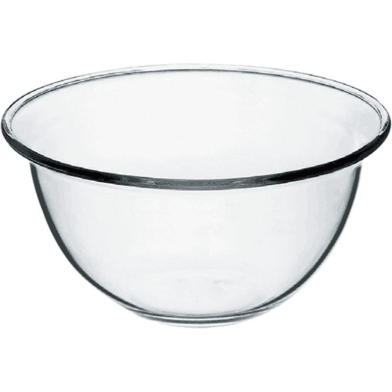 Tempered Glass Egg Pots Dough Basin Baking Bowl Deepening Household Heat-Resistant Microwave Bowl Large Size