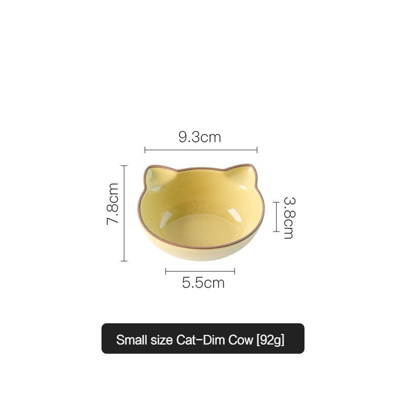 Cartoon Children's Dinner Plate, Ceramic Plate, Dish, Household Snack Bowl, Creative Cute Fruit Plate, Saucer, Soy Sauce Dish