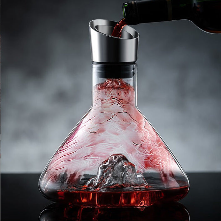 High-Grade Crystal Glass Wine Decanter, Red Wine Fair Mug Household Wine Glass Suit, Wine Filter Wake up Wine Pot