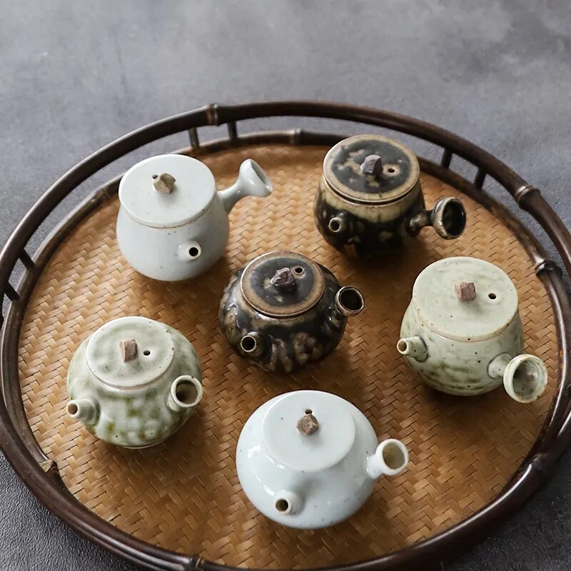 yuntasty mini ceramic teapots chinese tea pot drinkware 30ml