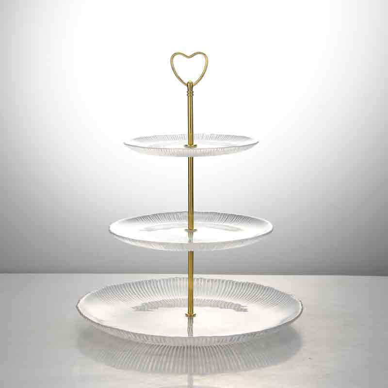 Multi-Layer Fruit Plate Living Room Coffee Table Household Candy Tray, Front Desk Snack Dish, Beauty Salon Dessert Fruit Plate