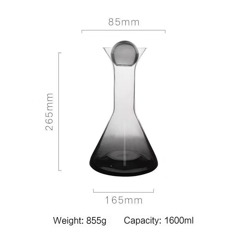 Cold Water Bottle Home Use Set, Affordable Luxury Style Good-looking Large Capacity Glass Cool Water Pot, Summer Living Room Gradient Cold Water Bottle