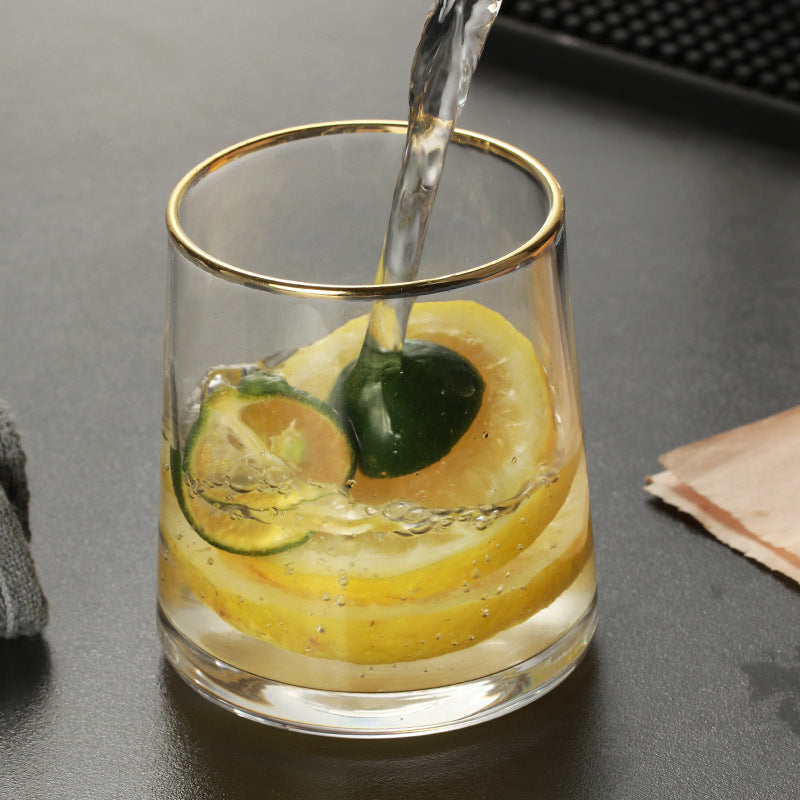 Nordic Colorful Glass, Household Whiskey Glass, Heat-Resistant Water Cup Drink Cup