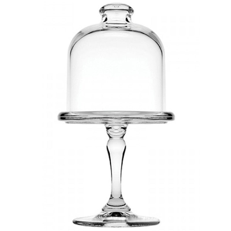 European Transparent Glass Dim Sum Plate