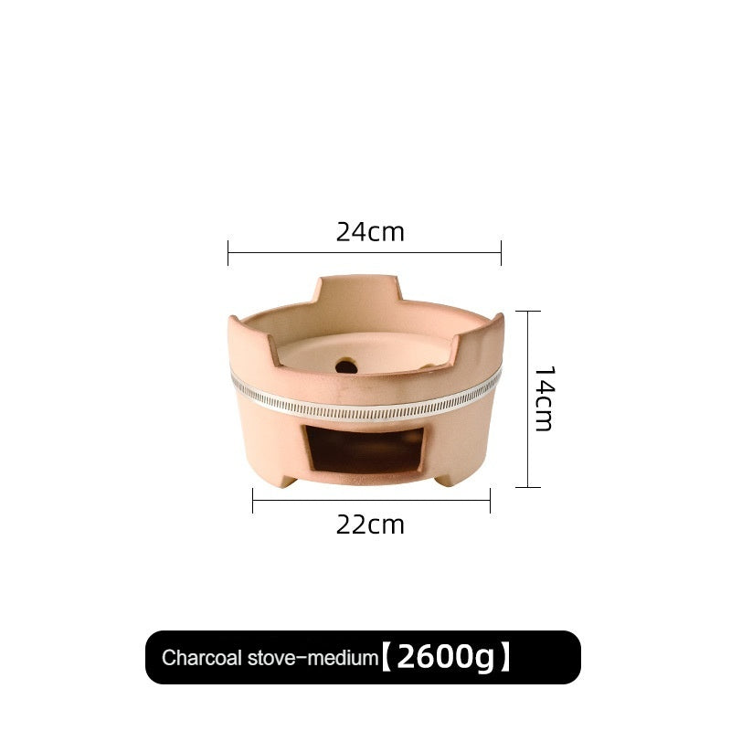 Casserole, Stew Pot, Soup Household Gas Stove Dedicated Old-Fashioned Traditional Rough Clay Clay Pot, Charcoal Stove