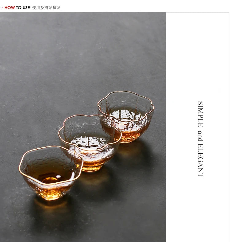 yuntasty teaware sets clear glass tea cup glass cup teacup tea accessories