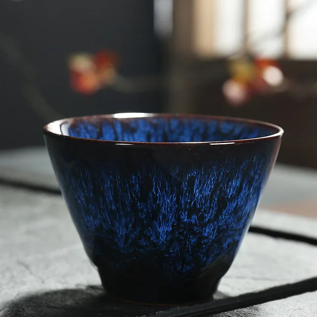 yuntasty Ceramic Teacup Porcelain Cup Home Tea Cup Creative ceramic cup 120ml