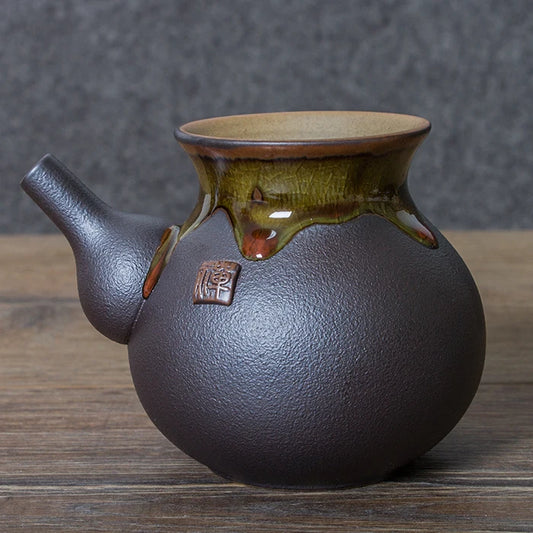 yuntasty Japanese Ceramic Tea Pitchers Porcelain Chahai Tea Accessories 270ml