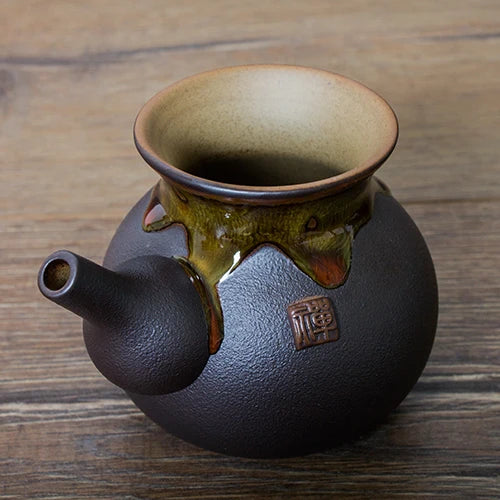yuntasty Japanese Ceramic Tea Pitchers Porcelain Chahai Tea Accessories 270ml