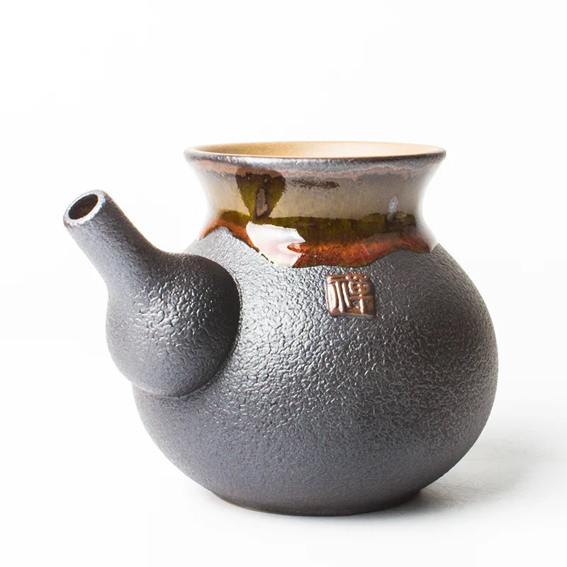 yuntasty Japanese Ceramic Tea Pitchers Porcelain Chahai Tea Accessories 270ml