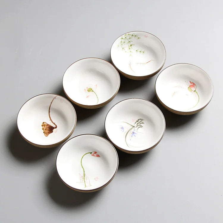yuntasty ceramic teacups chinese teacups chinese kung fu cup set drinkware