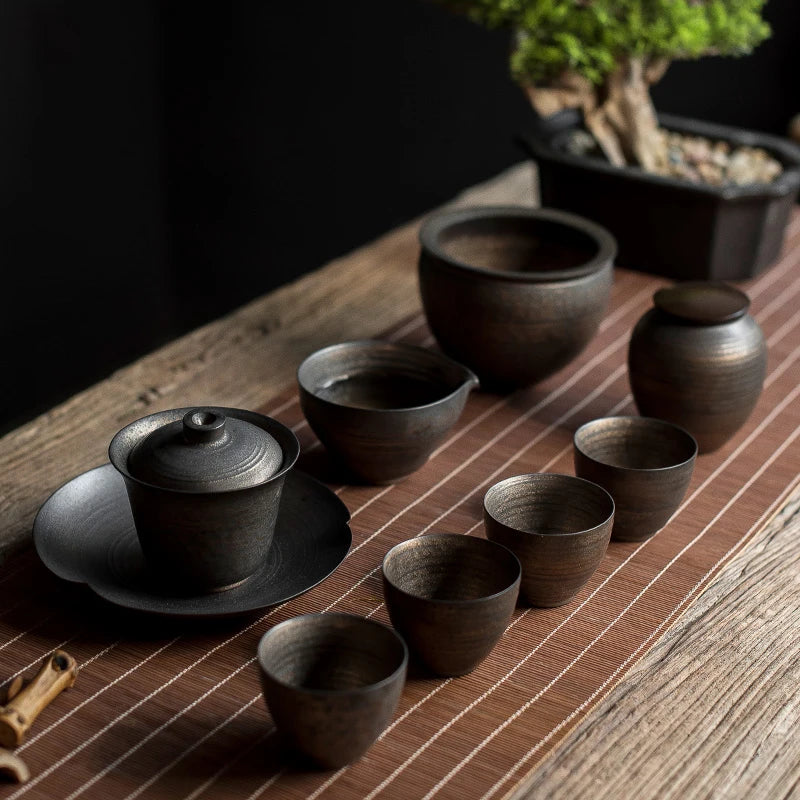 yuntasty ceramic teapots gaiwan chinese kung fu tea pots drinkware