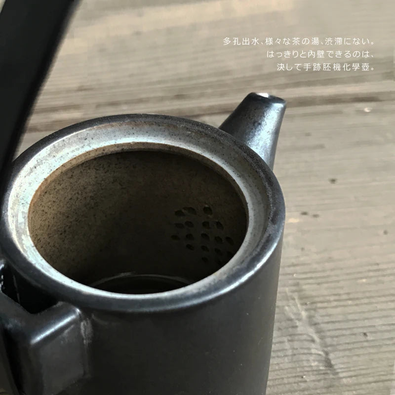 yuntasty black crockery ceramic teapot kettle japanese tea pot ceramic tea sets
