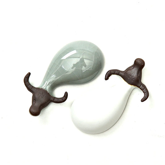 yuntasty coffee and tea tools ceramic tea pets cow chinese kung fu tea accessories