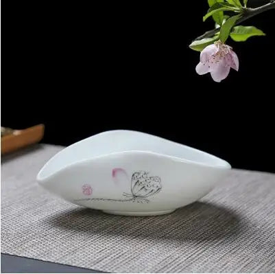 yuntasty coffee and tea tools ceramic tea scoops ceramic accessories chinese kung fu tea set