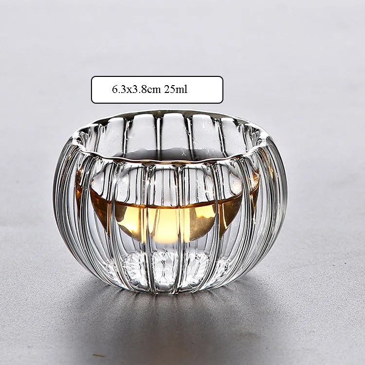 yuntasty heat-resistant glass cups for coffee transparents teacup glass coffee tea cup