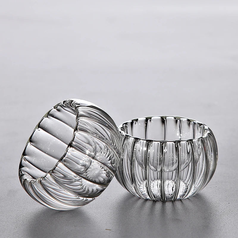 yuntasty heat-resistant glass cups for coffee transparents teacup glass coffee tea cup