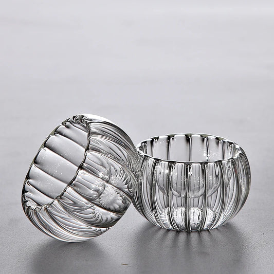 yuntasty heat-resistant glass cups for coffee transparents teacup glass coffee tea cup