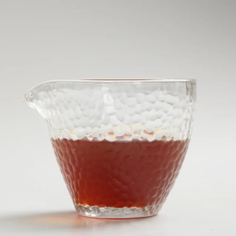 yuntasty heat-resistant glass tea infusers tea pitcher chahai glass tea accessories