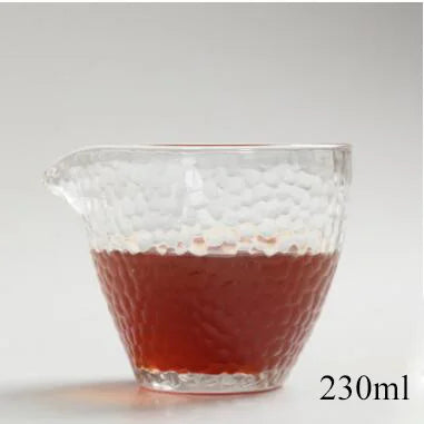 yuntasty heat-resistant glass tea infusers tea pitcher chahai glass tea accessories
