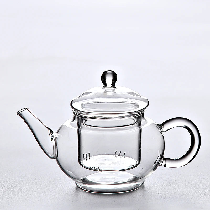 yuntasty heat-resistant glass teapot kettle for green tea pot glass tea set