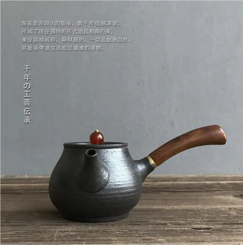 yuntasty japanese ceramic teapot kettle porcelain japanese tea set drinkware