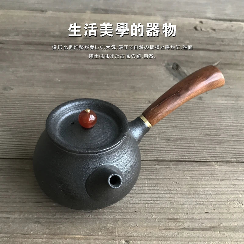 yuntasty japanese ceramic teapot kettle porcelain japanese tea set drinkware