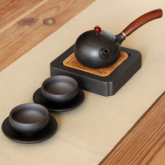 yuntasty japanese handmade ceramic teapot kettle tea cup porcelain japanese tea set drinkware