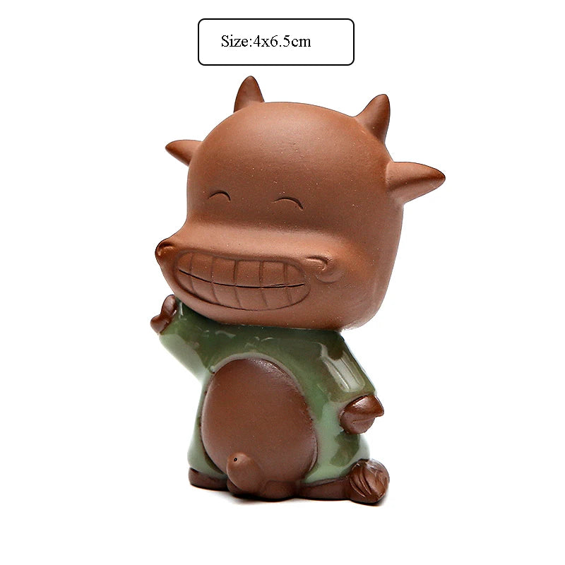 yuntasty purple clay tea pets zisha tea accessories kung fu tea set decoration