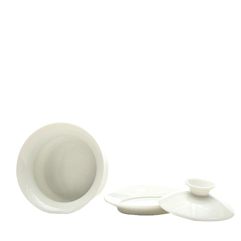 yuntasty white ceramic gaiwan teacup teapot porcelain chinese kung fu tea set