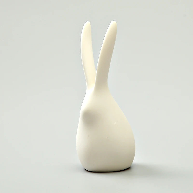 yuntasty white ceramic tea pets rabbit chinese kung fu tea accessories