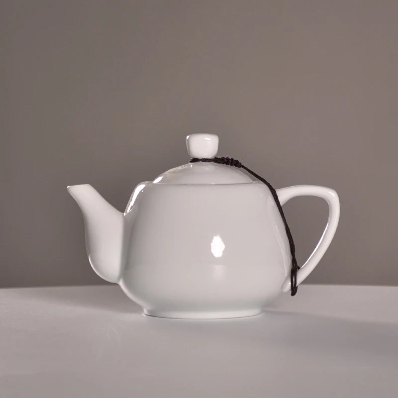 yuntasty white chinese ceramic teapot tea pot ceramic kung fu tea sets 250ml